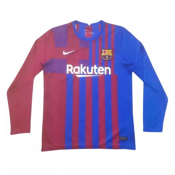 Thailandia Maglia Barcellona Prima ML 21/22 Rosso Blu